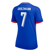 Frankreich Antoine Griezmann #7 Fußballbekleidung Heimtrikot Damen EM 2024 Kurzarm